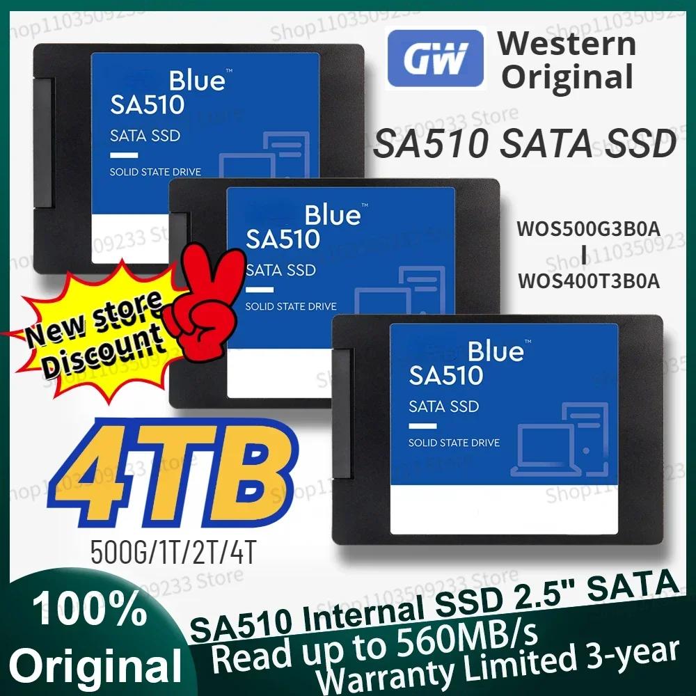    ָ Ʈ ̺, SSD SATAIII, 2.5 ġ, 1TB, 500GB, PC, Ʈ,  2024, 4TB, 2TB